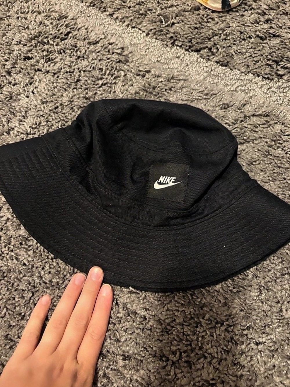Nike Apex Futura Washed Bucket Hat Black Bucket Hat NWOT’s Sz M/L adult